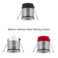 Foco empotrado de aluminio para interiores, minifoco LED de techo, impermeable IP54, 2W, para cocina, dormitorio, venta directa de fábrica