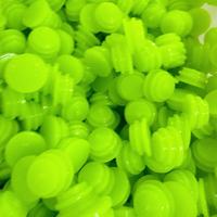 Composants de coque gonflable DIY motif raisin vert, jouet de décompression à presser vide avec couvercle
