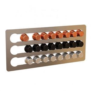 Tasse K magnétique adhésive personnalisée, support mural pour capsules de stockage de dosettes de café <span class=keywords><strong>Nespresso</strong></span> Vertuo - Product Image 3