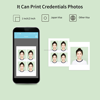 HPRT MT53 Mini Imprimante Photo Portable de Poche 3 Pouces sans Fil AR, Imprimante Photo Couleur pour Mobile Android IOS