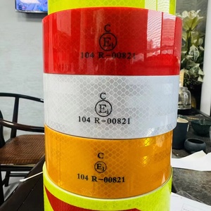 宠物安全警告胶带点C2高强度棱柱形卡车拖车反光贴纸不干胶汽车反光胶带 - Product Image 4