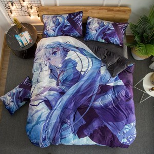 Parure <span class=keywords><strong>de</strong></span> lit personnalisée DIY pour festival des étoiles, <span class=keywords><strong>housse</strong></span> <span class=keywords><strong>de</strong></span> couette quatre pièces avec images, coton écologique 600TC, literie sur mesure - Product Image 5