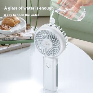 Ventilateur de pulvérisation portable pliable de bureau à batterie ultra-longue durée, refroidi par eau, rechargeable par USB, idéal pour l'extérieur - Grande Vente - Product Image 4