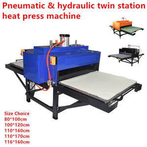 Nouvelle <span class=keywords><strong>presse</strong></span> à chaud pneumatique automatique double station Shenghua 1 pour sublimation de t-shirts, idéale pour la vente en gros et la personnalisation professionnelle - Product Image 4