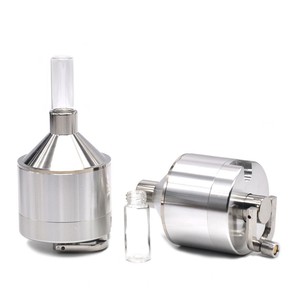 Molino Manual <span class=keywords><strong>de</strong></span> Especias y Sal <span class=keywords><strong>de</strong></span> 56 mm, Molinillo para Triturar Polvo con Botella <span class=keywords><strong>de</strong></span> Vidrio para <span class=keywords><strong>Tabaco</strong></span>, Regalo para Fumadores - Product Image 5