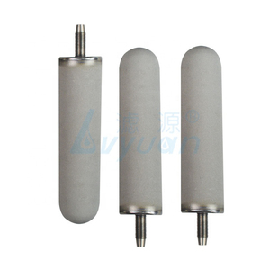 Cartucho de filtro de varilla de titanio de 5 10 20 30 40 pulgadas Filtro de metal sinterizado Tratamiento de agua 500L/hora 0,2-100 micras de diámetro - Product Image 3
