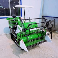 Machines agricoles, Machine de récolte de maïs, petite Machine de récolte, Mini haricots, soja, blé, riz, moissonneuse-batteuse