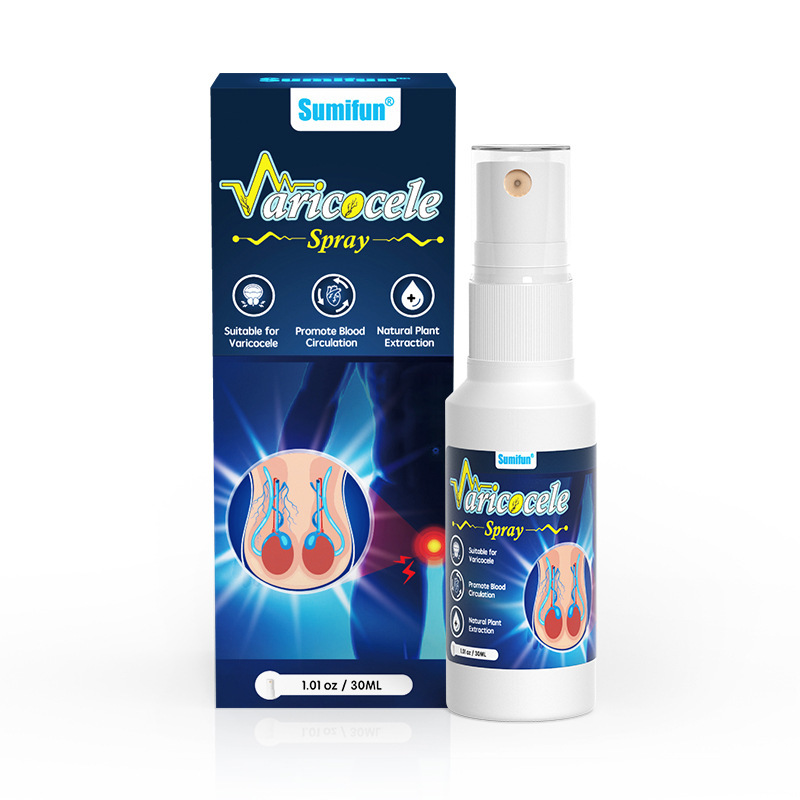 Sumifun Varicocele Spray – Natural Plant Extract Topical Mist For Varicocele Comfort, Blood Circulation Support & Scrotal Relief – 30ml