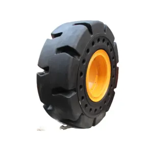 Professional manufacturer of solid skid steer tire with factory price 20.5x25