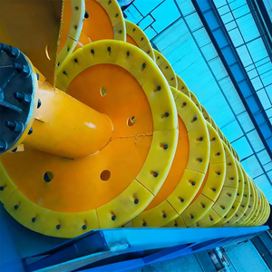 Classificatore a spirale a vite per impieghi gravosi, resistente all'usura, a lunga durata, per il lavaggio e la classificazione della sabbia per l'industria mineraria - Product Image 6