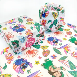Tissue Packaging Paper Custom Rainbow Logo Packaging Silk Paper Tissue Paper For Shoe