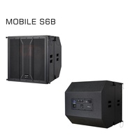 Subwoofer Activo de Madera RUOCA de 15 Pulgadas en Oferta para DJ/Fiestas/Hoteles/Conferencias