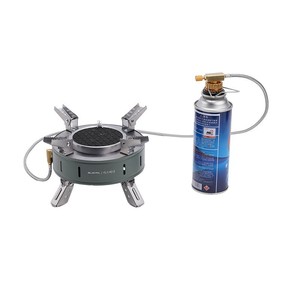 Estufa de gas portátil Buerik de 4000W, infrarroja, a prueba de viento, para acampar al aire libre, con bolsa de almacenamiento y adaptador. - Product Image 2