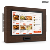 Panel PC Táctil Industrial Integrado de 21.5 Pulgadas RK3568 Android 11 para Montaje en Pared, Kiosco de Autoregistro FHD HMI