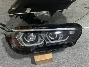Phares HETOP F48 2016-2019, style Ikon bicolore, éclairage avant amélioré, LED <span class=keywords><strong>X1</strong></span> jaune et blanc, lentille laser, plug and play pour <span class=keywords><strong>BMW</strong></span> - Product Image 5