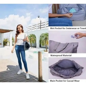 Sac de sport personnalisé pour femme, fabriqué en usine BSCI - Product Image 3