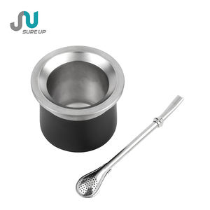 Vaso Térmico Clásico de Acero Inoxidable de Doble Pared para Yerba Mate Argentina, 260ml, con Pajita, Aislamiento al Vacío, Antideslizante, para Fiestas, Mantiene la Temperatura de 6 a 12 Horas - Product Image 4