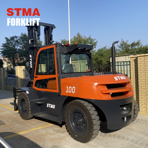 מלגזות דיזל חדשות לגמרי של STMA, בעלות כושר הרמה של 10 טון, עם מנוע יפני ותא נהג. - Product Image 4