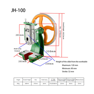 Machine de poinçonnage manuelle à disque rotatif de petite taille pour le traitement du métal (or, argent) – <span class=keywords><strong>Prix</strong></span> compétitif 220V 3 - Product Image 6