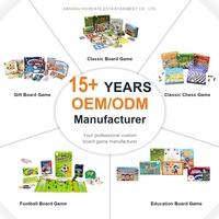 Motif imprimé en plastique de jeton de jeux de société en bois et en papier miniatures conçus sur mesure-Directement du fabricant et du fournisseur