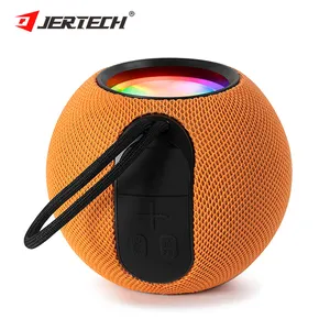 JERTECH VN131 New Circular Plays 8 Hours RGB Light Waterproof Blue Tooth Speakers Outdoor Portable Mini Size Wireless Speaker