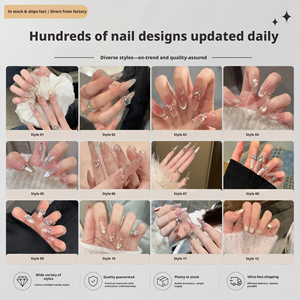 Juego <span class=keywords><strong>de</strong></span> <span class=keywords><strong>Uñas</strong></span> Postizas 3D <span class=keywords><strong>de</strong></span> Lujo Personalizadas <span class=keywords><strong>de</strong></span> Alta Calidad, <span class=keywords><strong>Uñas</strong></span> Postizas <span class=keywords><strong>de</strong></span> Gel Suave con Punta Francesa, Forma Almendrada y Cuadrada, Venta al Por Mayor - Product Image 3