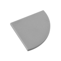 Profilé LED suspendu haut de gamme monté en surface profilé en aluminium LED à angle droit en forme d'éventail pour la décoration d'armoire 30*30mm