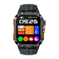 Reloj Inteligente HT46 Popular con Certificación IP68 a Prueba de Agua, Batería de 1200 mAh, Recordatorio de Llamadas, Monitoreo del Sueño, Reloj Deportivo Inteligente con Linterna