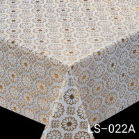 Nappe de table jetable moderne en PVC de luxe imprimée à motifs floraux, imperméable, rouleau de 54 pouces de long pour la maison et les mariages