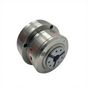 DRAKE Mandril de sujeción neumático de acero de 3 mordazas personalizable de 100 mm, 1/8 mm-1-8 mm con precisión de 0,05 mm, dureza HRC40, 3 años de garantía - Product Image 2