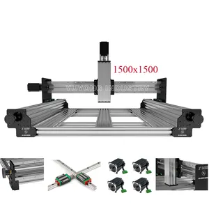 1500X1500 QueenBee PRO/ULTRA CNC Mechanical Kit Linear Rail Upgraded with Tingle Tension System Screw Driven CNC Router Engraver