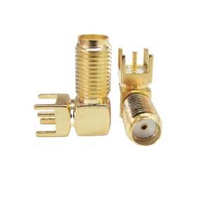 <span class=keywords><strong>Sma</strong></span>メスジャック直角R/a PcbマウントストレートRf同軸<span class=keywords><strong>Sma</strong></span>コネクタ17mm - Product Image 1