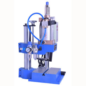 Petite presse pneumatique à colonne unique 110/220V, machine à estamper, force réglable 120KG, machines à poinçonner - Product Image 3