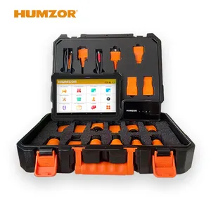 Humzor NS666S alat diagnostik pemindai mobil, alat pemindai Mobil 24v pengaturan o-ometer Android BT5.0 Obd2