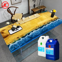 Résine Époxy Transparente pour Coulée Épaisse/Plateaux de Table en Résine Époxy
