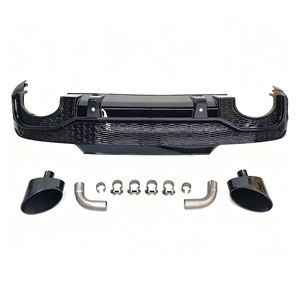 Kit carrosserie <span class=keywords><strong>Sportback</strong></span> Diffuseur pare-chocs arrière avec gorge arrière pour <span class=keywords><strong>Audi</strong></span> <span class=keywords><strong>Q5</strong></span> SQ5 à RSQ5 2021-2024 - Product Image 3