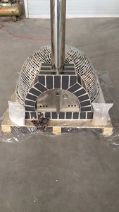 Four à pizza industriel italien multifonctionnel au bois, autoportant, extérieur, en céramique, avec contrôle numérique de la température, pour usage domestique - Product Image 3