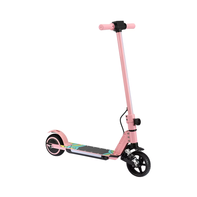 China Factory 2025 New Kids Electric Scooter 130W Motor 6.5 Inch Two Wheels Foldable 24V Voltage Drop Shipping USA and EU
