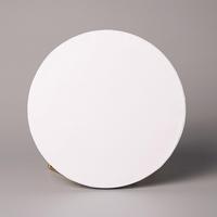 En gros 50pcs 12 Pouces Gâteau Rond Tambour Blanc Carton Ondulé avec Gaufrage et Estampage Gâteau Étanche Papier Tambours