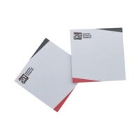 Bloc-notes adhésifs personnalisés pour bureau, avec logo de marque, procédé de reliure par collage, papier épais, fabricant direct