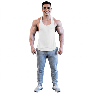 Camiseta Deportiva Personalizada para Hombre, Camiseta sin Mangas, Camiseta Muscular para Gimnasio, Camiseta Deportiva para Hombre - Product Image 1
