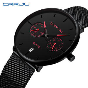 Reloj de Pulsera Delgado para Hombre, Modelo 2026, Totalmente de Acero, Casual, Resistente al Agua, Deportivo, con Movimiento de Cuarzo, Calendario, Unisex - Product Image 3