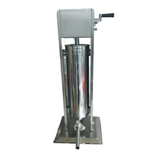 Machine à remplir les saucisses manuelle en acier inoxydable pour la fabrication de saucisses gastronomiques à la maison ou à petite échelle - Product Image 4