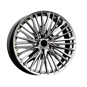 Jantes de voiture en alliage d'aluminium A356 de 18 à 19 <span class=keywords><strong>pouces</strong></span> 114.3PCD 5 <span class=keywords><strong>trous</strong></span> à rayons multiples pour roues de voiture de tourisme Toyota Reiz Crown - Product Image 1