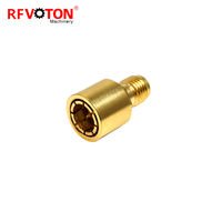 Connecteur coaxial RF de haute qualité SMA mâle vers SMA femelle, adaptateur de précision en laiton droit à connexion rapide Push-Pull