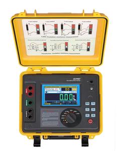 Megóhmetro Digital de 15KV para Prueba de Resistencia de Aislamiento con Alta Corriente de 7mA, Rango de 30T, Filtro de 10S y 10M - Product Image 2