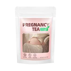 Té de Hoja de Frambuesa para Mujeres Embarazadas, Seguro para el <span class=keywords><strong>Embarazo</strong></span>, para el Náuseo Matutino, Apoyo al Parto, Bienestar Digestivo, Mezcla de Té de Hierbas - Product Image 1