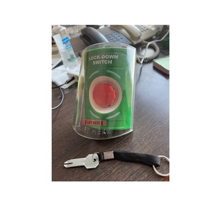 SEKU SP 1000 Series Botón de pánico al aire libre de alta calidad Personalizable OEM Control DE ACCESO biométrico Tope de liberación de puerta de emergencia - Product Image 5