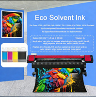 Encre éco-solvant 5 litres, durée de vie 2 ans, pour imprimante vinyle Epson I3200e1 I3200 Xp600 I1600