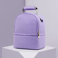 Bouteilles de lait maternel en nylon sac isotherme sac à dos avec compartiment isotherme pour les pique-niques et le stockage des accessoires de tire-lait